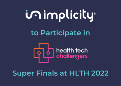 Implicity to Participate in Health Tech Challengers Super Finals at the HLTH 2022
